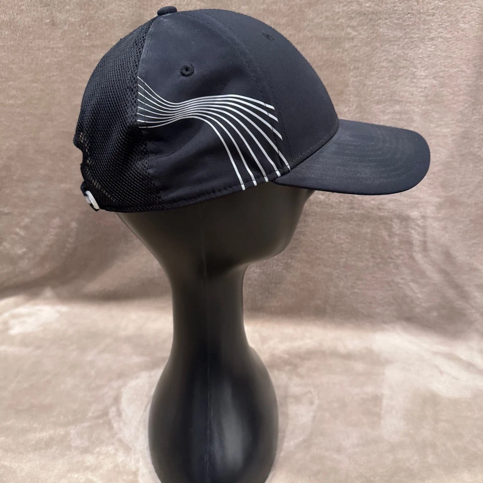 Gorra Athleta Trucker Adulto Talla Única Ajustable Malla Negra Correr Gimnasio Atletismo Foto 1 de 4