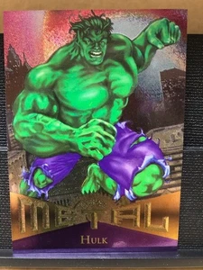 🔥1995 Fleer Marvel METAL Hulk, Card #31 - Pencils: David Boller - Near Mint - Picture 1 of 14