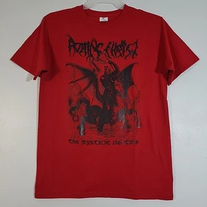 ROTTING CHRIST The Mystical Meeting S SMALL T-Shirt RED Band Logo - Picture 1 of 6