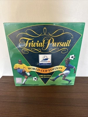 TRIVIAL PURSUIT: WORLD CUP FRANCE 98 EDITION (HASBRO/PARKER, 1998) *NEW & SEALED - Image 1 of 4