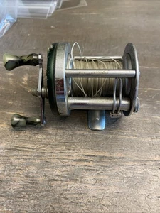 Shakespeare Marhoff 1964 Reel Nickel Silver Model GE Vintage Fishing Made In USA - Picture 1 of 12