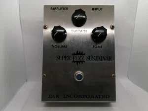 ELK Super Fuzz Sustainar Guitar Effects Silicon Transistor (NEC2SA733) Equipped - Picture 1 of 10