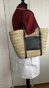 M&S New Straw Tote Bag - Picture 1 of 21