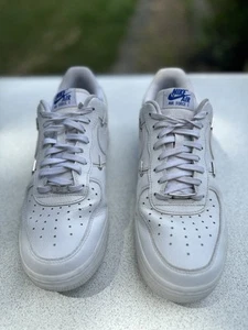 Nike Air Force 1 LX Sisterhood Trainers White Multi Swoosh CT1990-100 UK 7.5 - Picture 1 of 10