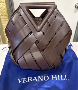 Borsa a mano Verano Hill Natalie - marrone scuro - NUOVA - Foto 1 di 13