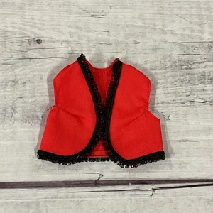 Barbie #2226 Best Buy Fashion Red Vest Black Trim 1978 VTG Mattel - Picture 1 of 3