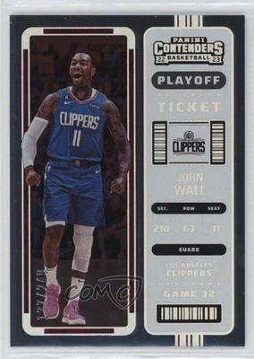 2022-23 Panini Contenders Playoff Ticket /249 John Wall #71 - Image 1 of 2