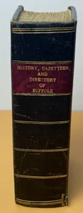 Antique Book 1855 History, Gazetteer, and Direcotry of Suffolk England - Picture 1 of 15