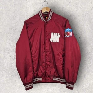 VTG Undefeated patched quilted varsity college style jacket S - Picture 1 of 6