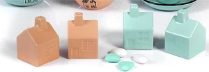 Set sale/pepe - Bomboniera 6,5 cm in ceramica Collezione Mandorle by Paben - Imagen 1 de 1