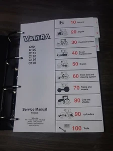Valtra C90 C100 C110 C120 C130 C150 Service Workshop Manual - Picture 1 of 6