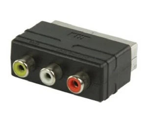 NINTENDO 64 GAMECUBE N64 ADAPTADOR RCA-EUROCONECTOR AUDIO Y VIDEO AV/TV - Imagen 1 de 1