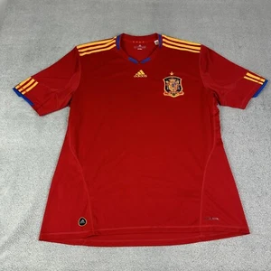 Adidas Spain National Team 2010/2011 Home Soccer Futbol Jersey Size 2XL XXL - Picture 1 of 9
