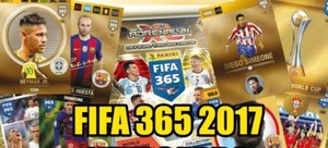 PANINI FIFA 365 ADRENALYN XL 2017 POWER-UP MULTIPLE FANS Winners rare  card