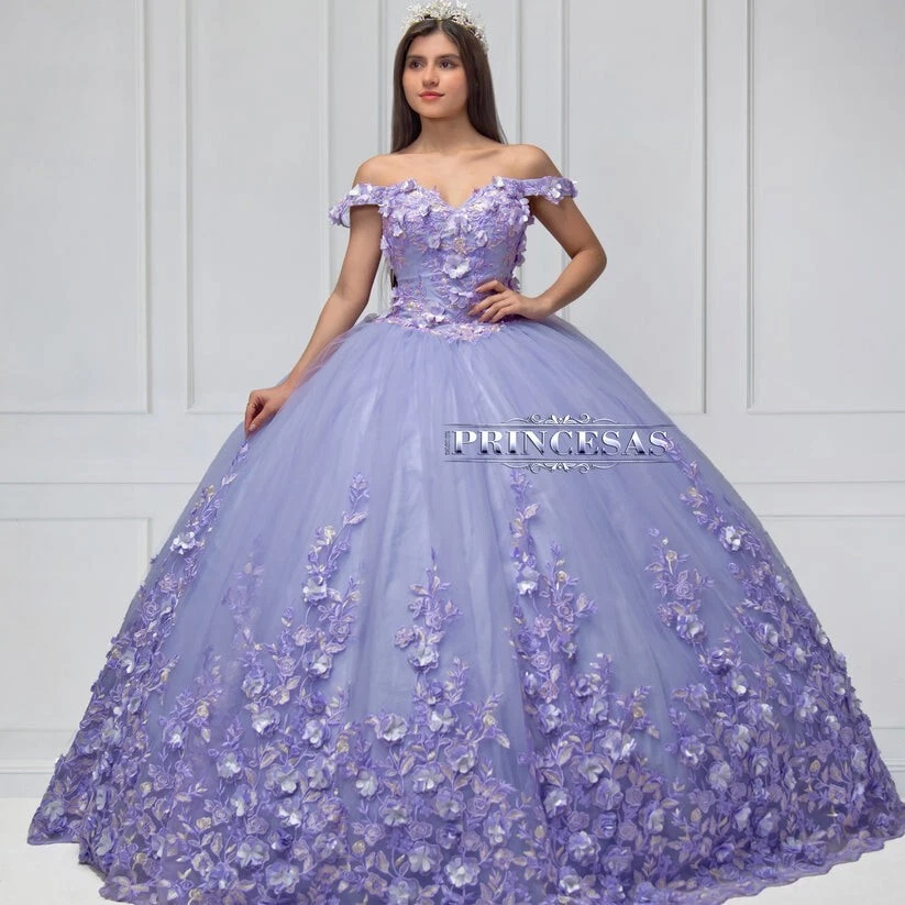 QUINCEAÑERA DREES IS NEW. JUST ONE TIME USE - Image 1 of 1