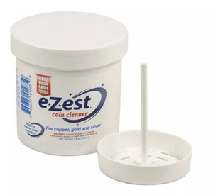 E Z est Ezest Easy Coin Jewelry Cleaner 5 oz for Gold Silver & Copper Items - Picture 1 of 1