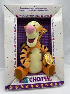 VTG Disney Winnie The Pooh Chat Pal Talking Plush Tigger Mattel 1999 - Picture 1 of 8