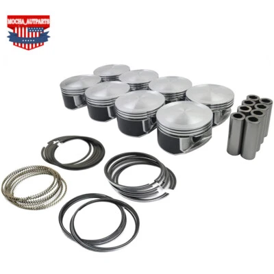 For Dodge Ram Chrysler Jeep 03-06 5.7L HEMI  Engine Pistons Rings Set 5086010AB - Image 1 of 4