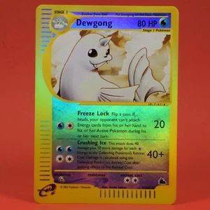 Pokemon TCG English Card e-Series Skyridge Dewgong Reverse Holo 7/144 - Picture 1 of 6