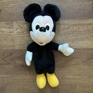 Mickey Mouse Plush Walt Disney Stuffed Toy Animal Vtg Hasbro 16 Vintage F611 - Picture 1 of 13