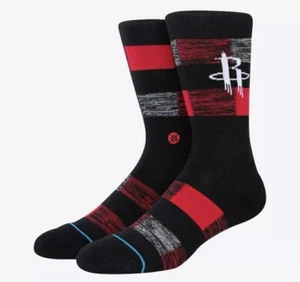 Neu mit Etikett Stance Houston Rockets kryptische Crew-Herrensocken Größe Large (Größe 9-13) - Bild 1 von 1