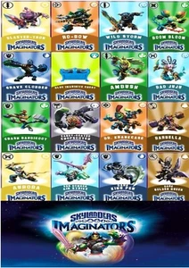 Skylanders Imaginators and Crystals you Choose Buy 4 Get 1 Free NFC/Mifare Card - Picture 1 of 92