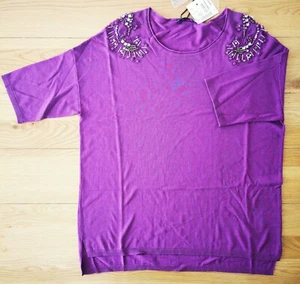 Laurel, Violet T-Shirt Size 10 And Size 12 RRP £245 - Picture 1 of 5