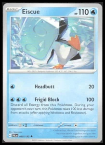 Eiscue 48/193 SV02: Paldea Evolved Pokemon TCG Card CB-1-1-C-18 - Imagen 1 de 7