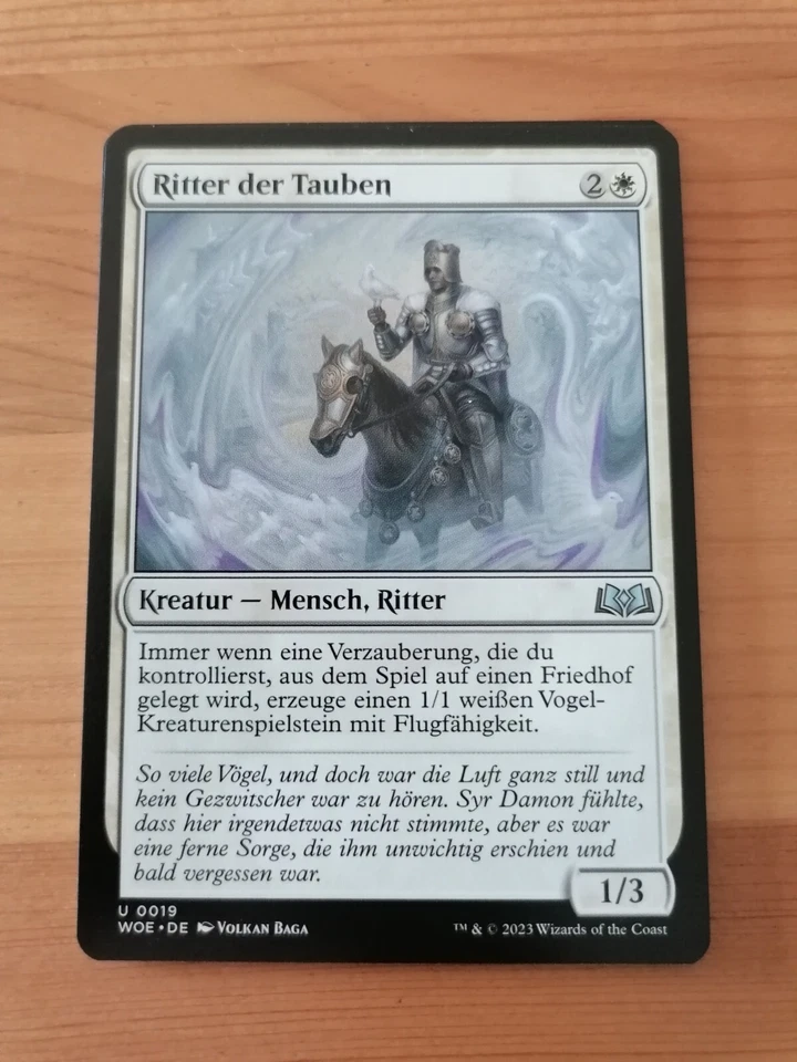 MTG MAGIC THE GATHERING WILDNIS VON ELDRAINE Ritter Der Tauben - Bild 1 von 1