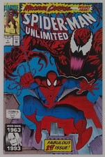 Spider-Man Unlimited 1 (1993) Maximum Carnage 1ST SHRIEK!! | 9.6 to 9.8: CGC it!