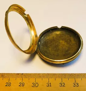 Antikes Renaissance Barock Taschenuhren Über Gehäuse Schildpatt Braun 40mm - Bild 1 von 7