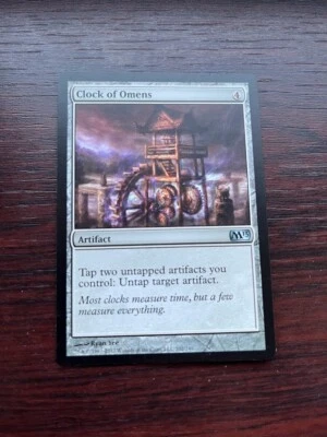 1x CLOCK OF OMENS - M13/Fifth Dawn - MTG - Magic the Gathering - Image 1 of 2