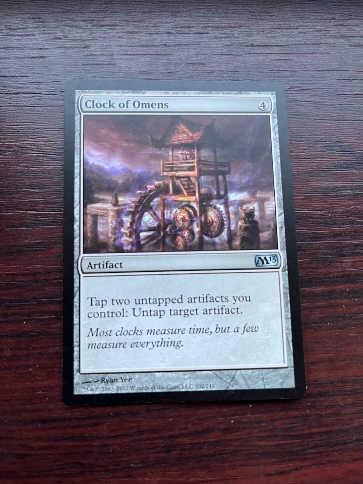 1x CLOCK OF OMENS - M13/Fifth Dawn - MTG - Magic the Gathering - Image 1 of 2