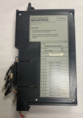 Cincinnati Milacron,3-531-3957A,Rev D Thermocouple Interface Module - Image 1 of 4