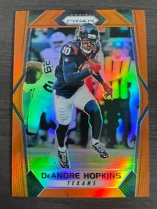 2017 Panini Prizm DeAndre Hopkins #175 Orange Prizm serial /275 - Picture 1 of 2