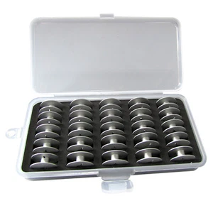 25 PIEZAS Bobinas de aluminio y CAJA para acolchado de brazo largo Juki TL-2200QVP Virtuoso Pro  - Imagen 1 de 3