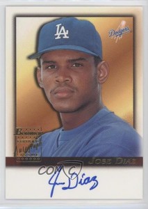 2001 Bowman Auto Jose Diaz #BA-JD Auto
