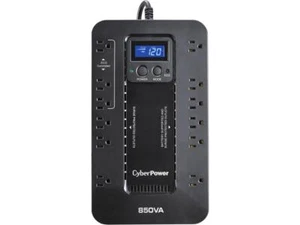 CyberPower EC850LCD Ecologic UPS Systems - 850VA/510W, 120 VAC, NEMA 5-15P, - Picture 1 of 4