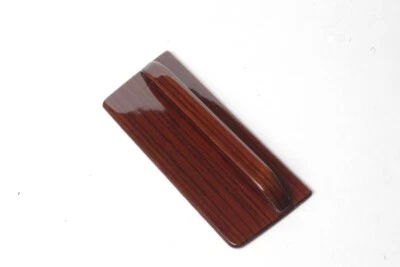 Mercedes W116 Zebrano Cenicero Madera Moldura Panel Restaurado 450SEL 300SD 280SE Foto 1 de 4