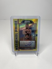 2022 Panini Chronicles UFC PETR YAN Prizm National Pride Gold Auto 04/10 #NP-PYN