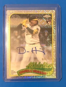 Darell Hernaiz 2024 Topps Update Silver Pack Mojo Autograph /199 Auto Rookie A's - Picture 1 of 2