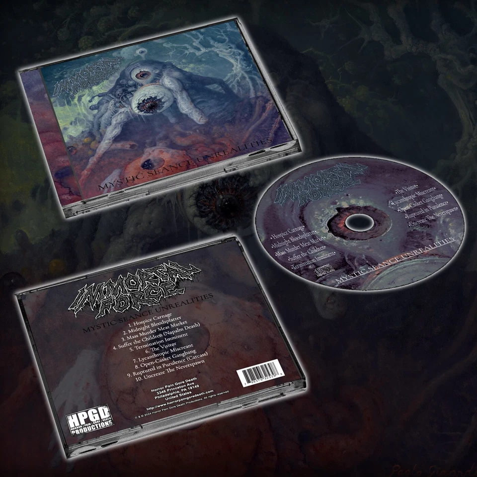 IMMORTAL FORCE Mystic Seance Unrealities CD Deicide Mortician Death Metal NEW! Foto 1 de 2