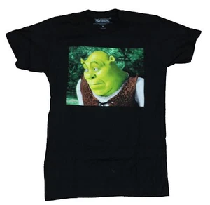 Shrek Adult New T-Shirt - Doubting Shrek Face Meme Pic - Picture 1 of 1