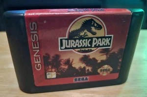Jurassic Park Cartridge Only  (Sega Genesis, 1993) Tested Authentic - Picture 1 of 2
