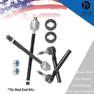 4pcs Series Front Inner Outer Tie Rod End LH & RH Kit For Hummer H3 H3T ES800762 - Picture 1 of 8
