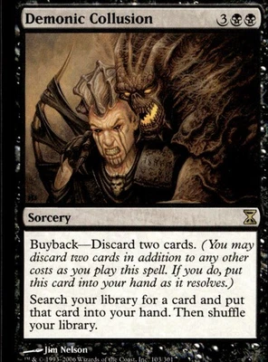 Time Spiral #103 Demonic Collusion - Image 1 of 2