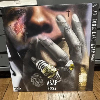 ASAP Rocky AT LONG LAST A$AP 2xLP Silver Vinyl Limited Rap IN HAND Brand New