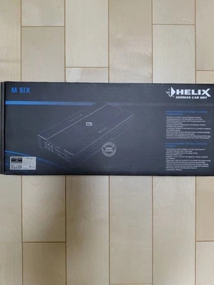 HELIX M-SIX DSP 6-Channel Car Power Amplifier Class D New - Image 1 of 3