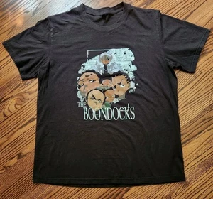 The Boondocks Classic Cartoon Comic Strip T-Shirt Schwarz L/XL - Bild 1 von 5