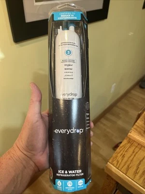 EVERYDROP Replacement ICE & WATER Refrigerator Filter #3 Whirlpool, Maytag Amana - Image 1 of 4
